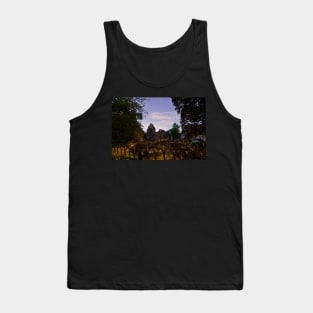 Kirkstall Abbey 4262-A Cistercian monastery Leeds West Yorkshire Night After   Dark Photography Tank Top